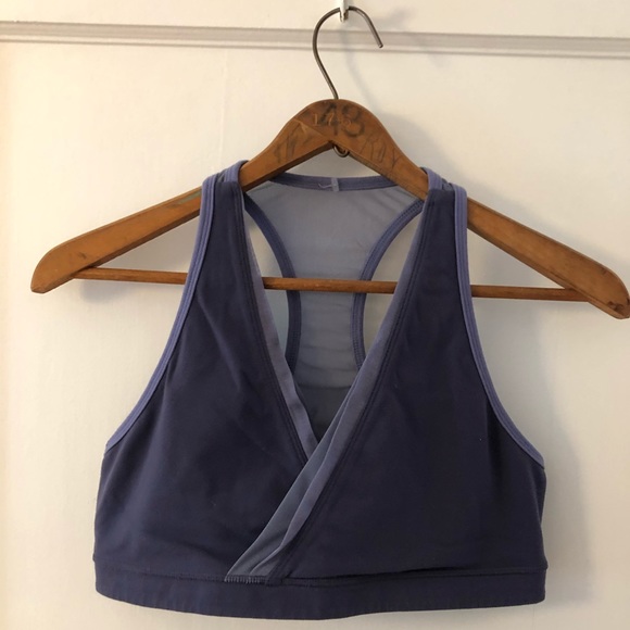 lululemon athletica Other - Lululemon not so deep V bra (lavender) size 10